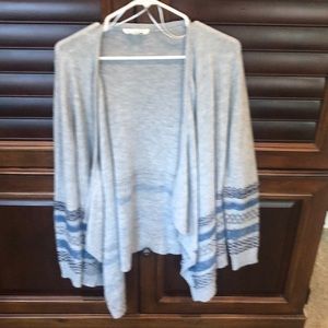 Blue and gray cardigan size S